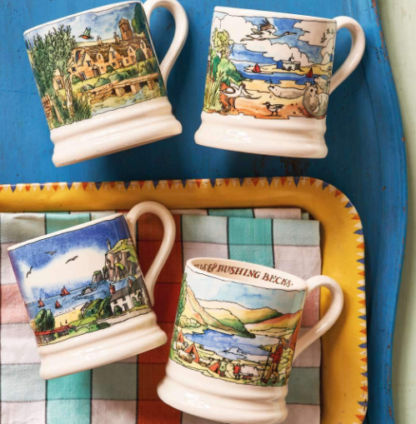 Emma Bridgewater Landscapes Of Dreams Norfolk Coast 1/2 Pint Mug - Image 6