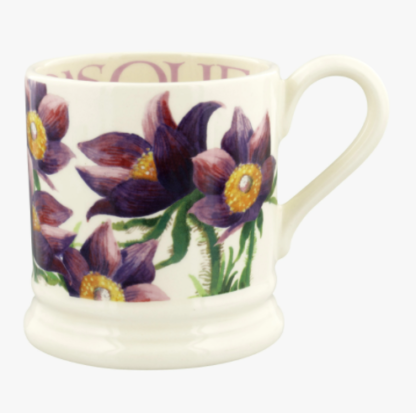 Emma Bridgewater Flowers Pasque Flower 1/2 Pint Mug