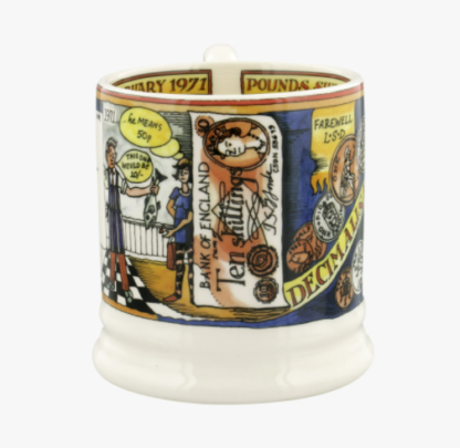 Emma Bridgewater Events Pounds, Shillings And Pence 1/2 Pint Mug - Image 3
