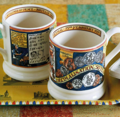 Emma Bridgewater Events Pounds, Shillings And Pence 1/2 Pint Mug - Image 4