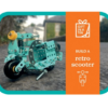 Gift in a tin  Retro Scooter