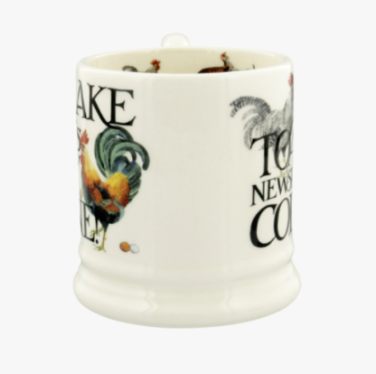 Emma Bridgewater Rise & Shine Eggs & Toast 1/2 Pint Mug - Image 3