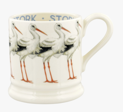 Emma Bridgewater Birds Stork 1/2 Pint Mug