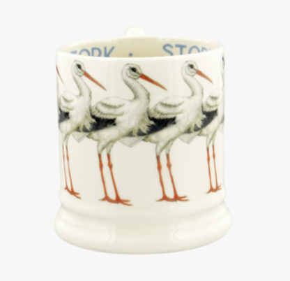Emma Bridgewater Birds Stork 1/2 Pint Mug - Image 3