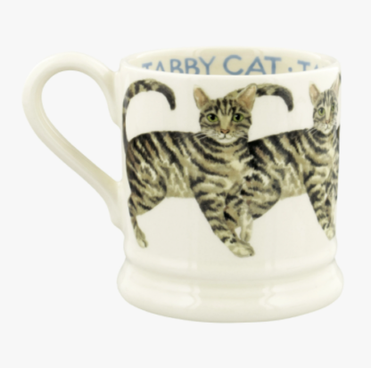 Emma Bridgewater Cats Tabby Cat 1/2 Pint Mug - Image 2