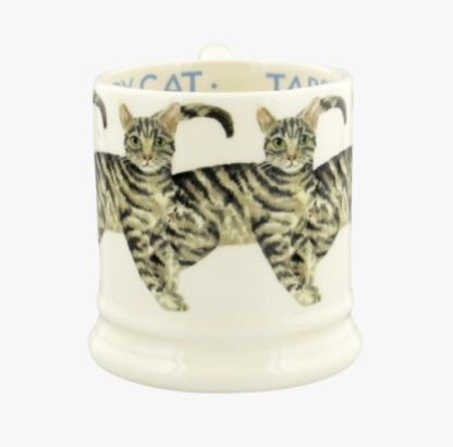 Emma Bridgewater Cats Tabby Cat 1/2 Pint Mug - Image 3
