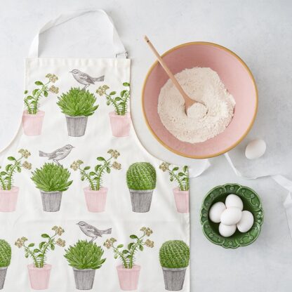 Thornback and Peel Cactus & Bird Apron - Image 2
