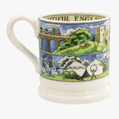 Emma Bridgewater Landscapes Of Dreams Beautiful England 1/2 Pint Mug - Image 2