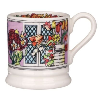 Emma Bridgewater Setting Up Home Flowers & Vases Half Pint Mug