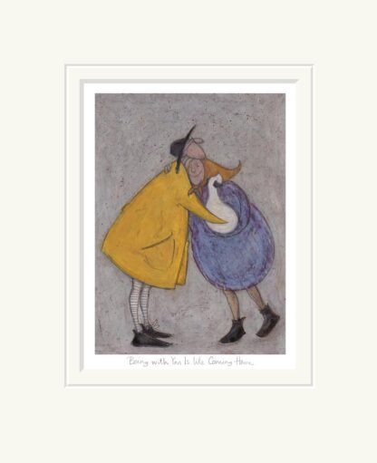 Sam Toft Limited Edition Print - Being With You is Like Coming Home