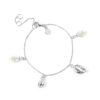 Claudia Bradby Dreamcatcher Cowrie and Pearl Bracelet - Image 2