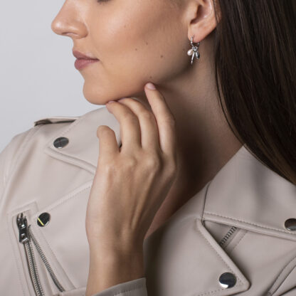 Claudia Bradby Dreamcatcher Hoop Earrings - Image 2