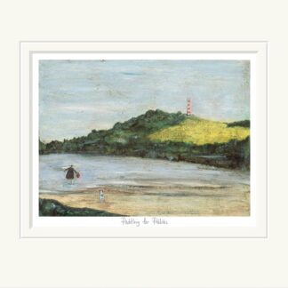 Sam Toft Limited Edition Print - Paddling for Pebbles