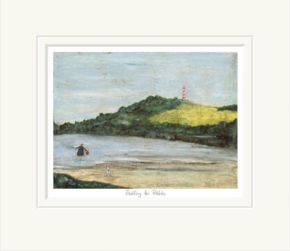 Sam Toft Limited Edition Print - Paddling for Pebbles