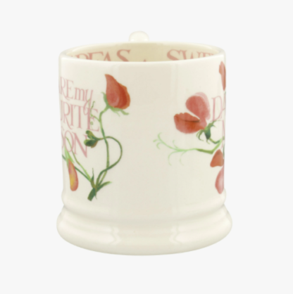 Emma Bridgewater Sweet Pea Darling Mum 1/2 Pint Mug - Image 3