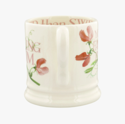 Emma Bridgewater Sweet Pea Darling Mum 1/2 Pint Mug - Image 4