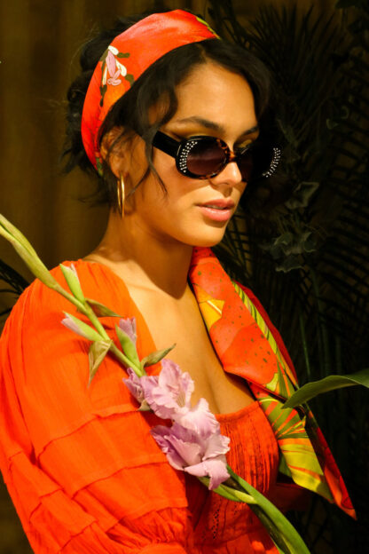 Powder Tortoiseshell Sunglasses Arianna