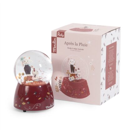 Moulin Roty Après La Pluie Musical Snow Globe - Image 3