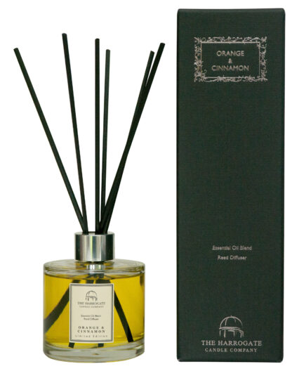 Harrogate Candle ORANGE & CINNAMON REED DIFFUSER