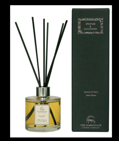 Harrogate Candle ORANGE & CINNAMON REED DIFFUSER - Image 3