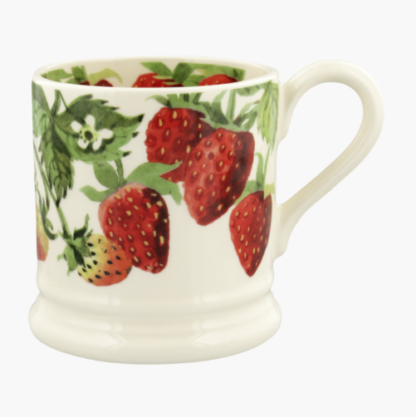 Emma Bridgewater Vegetable Garden Strawberries 1/2 Pint Mug