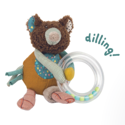 Moulin Roty Bear Bead Rattle - Image 2