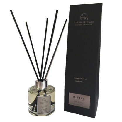 Harrogate Candle DIVINE DARK AMBER & SANDALWOOD REED MIDI DIFFUSER