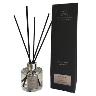 Harrogate Candle HAPPY LIME & BLACK PEPPER REED MIDI DIFFUSER