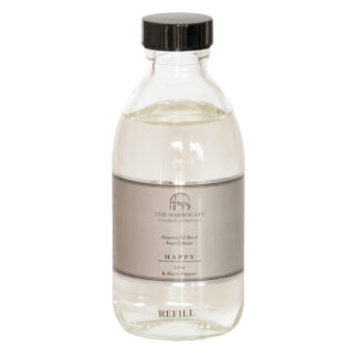 Harrogate Candle HAPPY Lime & Black Pepper Diffuser Refill