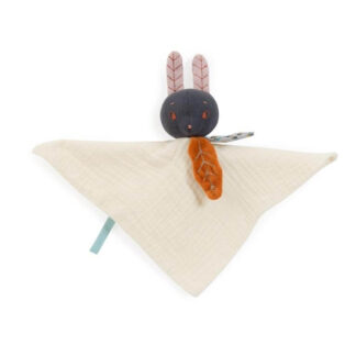Moulin Roty Lune the Rabbit Muslin Comforter