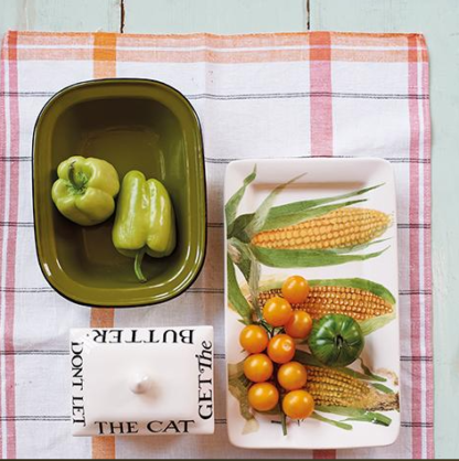 Emma Bridgewater Vegetable Garden Sweetcorn Medium Oblong Plate - Image 3