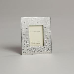 Lancaster & Gibbings Pewter FLOATING HEARTS MINI PHOTO FRAME (SMALL)
