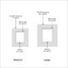 Lancaster & Gibbings Pewter BIRDS MINI PHOTO FRAME (MEDIUM) - Image 4