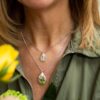 Claudia Bradby Honey bee silver charm necklace - Image 2