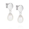 Claudia Bradby THE WORLD IS YOUR OYSTER DROP PEARL EARRINGS