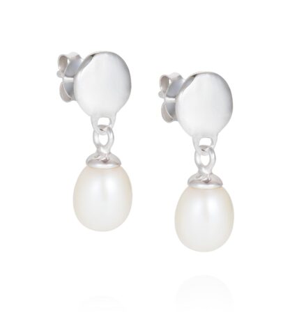 Claudia Bradby THE WORLD IS YOUR OYSTER DROP PEARL EARRINGS