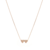 Tutti & Co Heartbeat Necklace Gold - Image 2