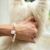 Claudia Bradby Honey bee pearl silver coin toggle bracelet - Image 6