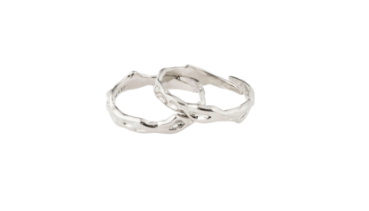 Pilgrim-Rita Ring Set Silver