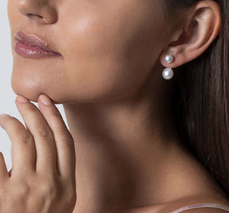 Claudia Bradby Duo Pearl Earrings