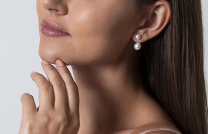 Claudia Bradby Duo Pearl Earrings