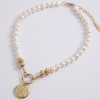Danon Hestia Pearl and Gold Necklace
