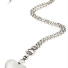 Danon Classic Heart Crystal Long Necklace (N4470S1)