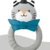 Moulin Roty Natural Rubber-Teether Fernand Grey Cat (666371) - Image 3