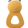 Moulin Roty Natural Rubber-Teether Yellow Cat (666372) - Image 2