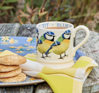 Emma Bridgewater Blue Tit 1/2 Pint Mug - Image 2