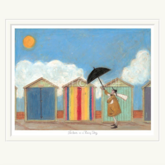 Sam Toft Limited Edition Print - Sunshine on a Rainy Day
