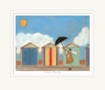 Sam Toft Limited Edition Print - Sunshine on a Rainy Day