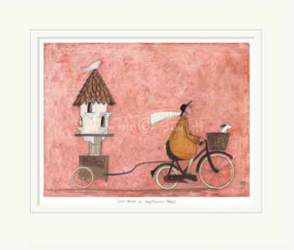 Sam Toft Limited Edition Print - Love Moves in Mysterious Ways