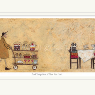 Sam Toft Limited Edition Print - Good Things Come to Those Wait
